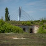 Fotó a Monostori erődből az új komáromi Duna-hídról